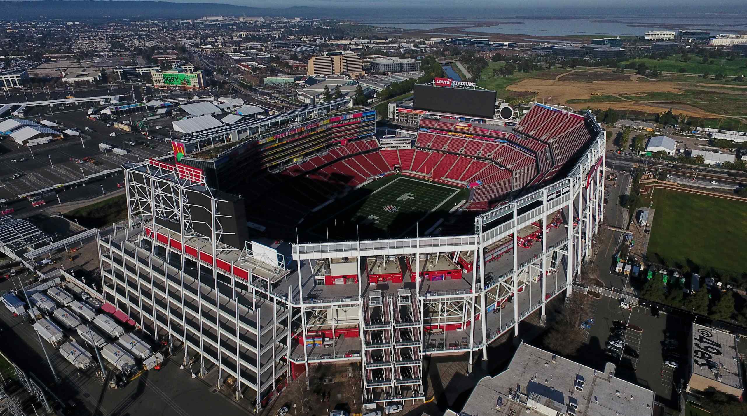 Levi's Stadium, home of the 49ers.